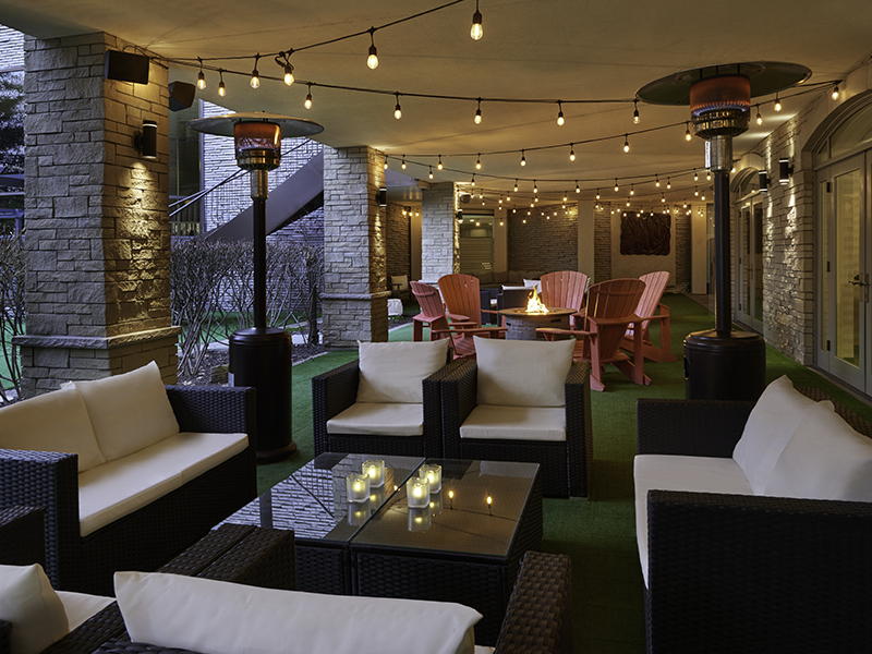 covered outdoor patio