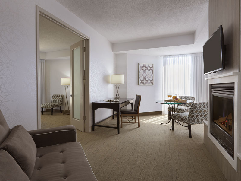 Niagara-on-the-Lake deluxe suite living room