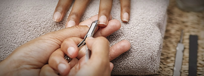 manicure and pedicure