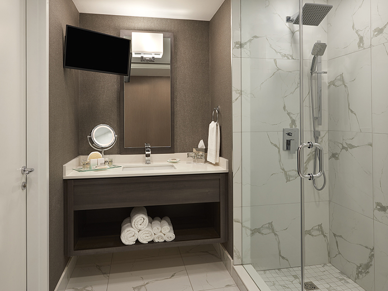 premium tower bathroom