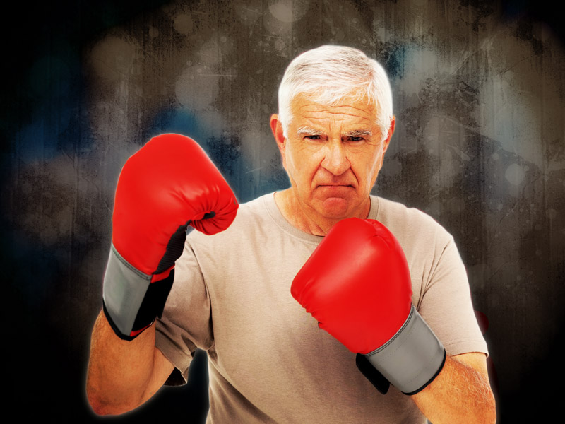 Rock Steady Parkinson's training at White Oaks