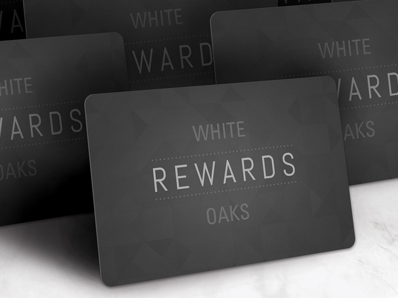 White Oaks rewards program