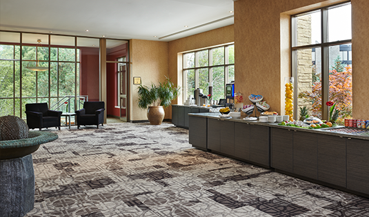 upper garden view foyer